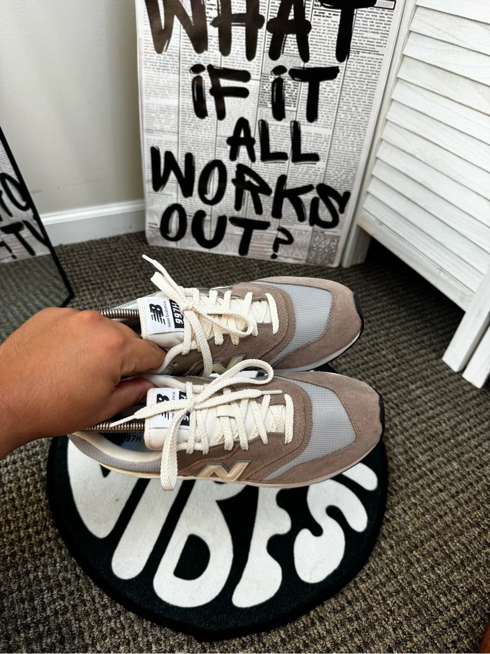 New Balance 997H CM997HVD Brown Grey Men’s US 9 EU 42.5